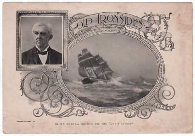 Old Ironsides Oliver Wendall Holmes and the 'Constitution'